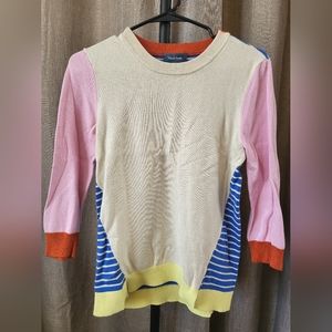 Like New Modcloth Colorblock Sweater